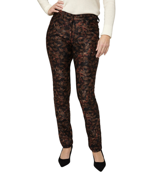 stretch broek met print Madeleine