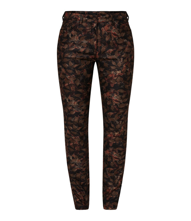stretch broek met print Madeleine