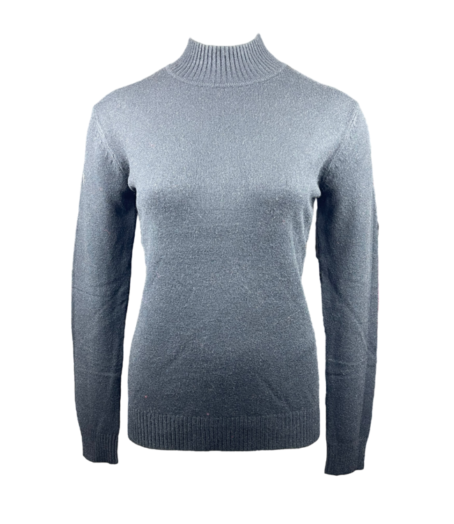 trui turtel effen colors- zwart