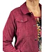 jasje "Riska" babyroy met knopen bordeaux