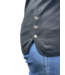 pullover rib met knopen zwart