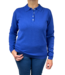 pullover met kraag en knoopjes