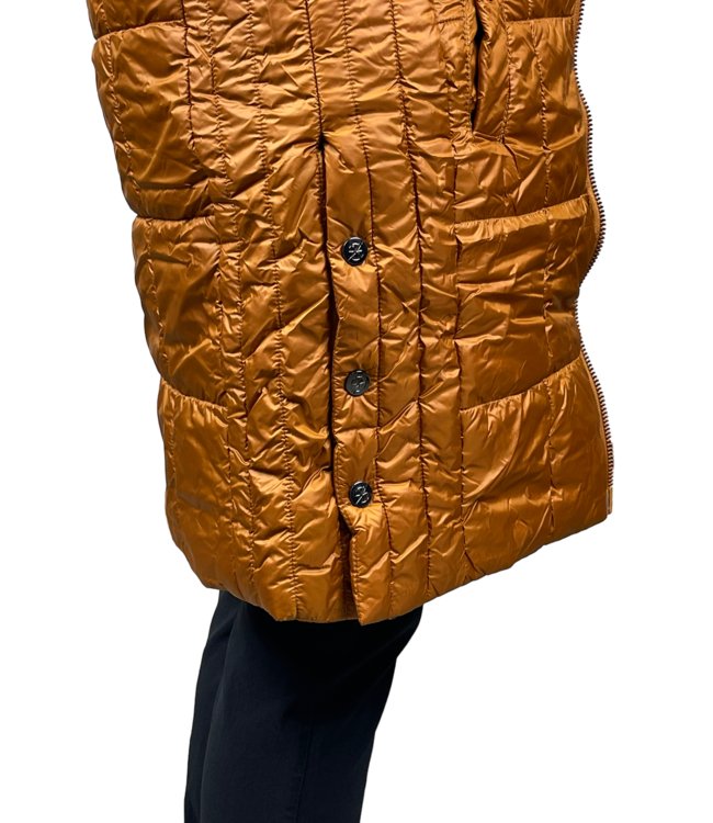 lange bodywarmer rust