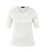 shirt effen  v-hals