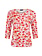Sunday shirt bloemenprint rood Z2024 - 6503-6053-0