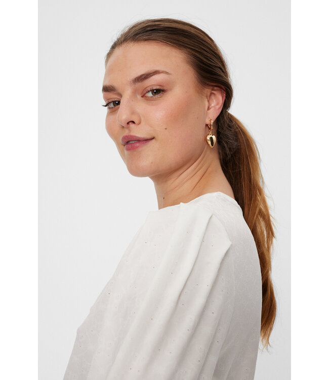 shirt ballonmouw "Blond"