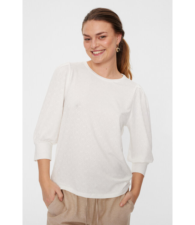 shirt ballonmouw "Blond"