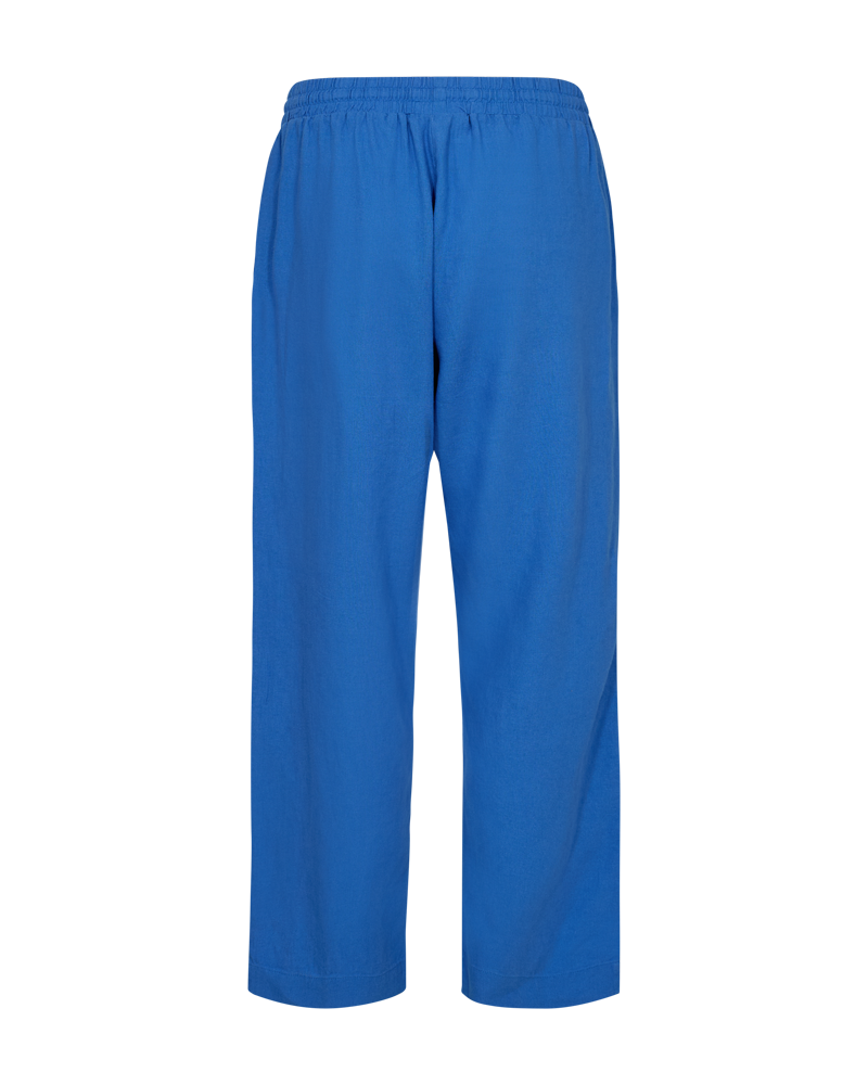 FreeQuent linnen dames broek "Lava" kobaltblauw Z2024 - 124620