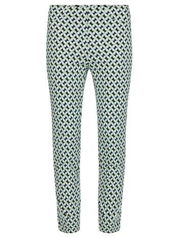 Robell stretch broek figuur groen Rose-09 (68cm)