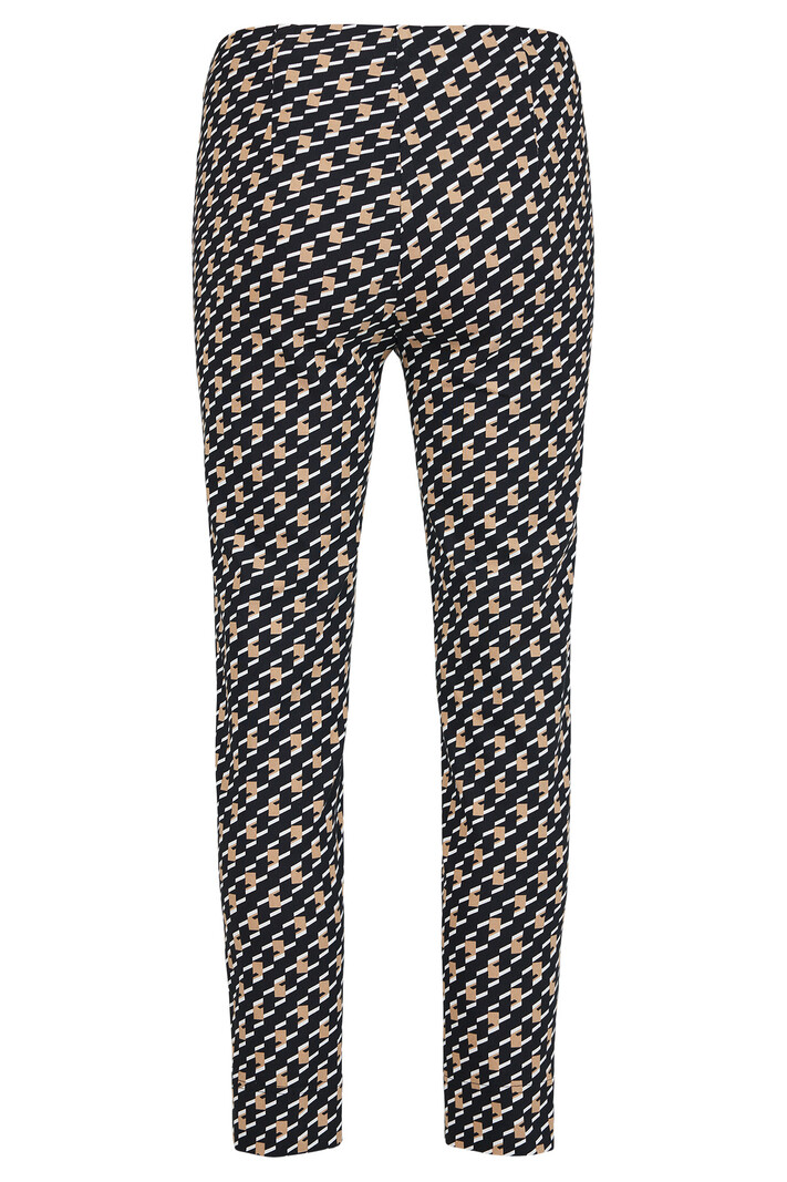 Robell stretch broek figuur blokprint Rose-09 (68cm)