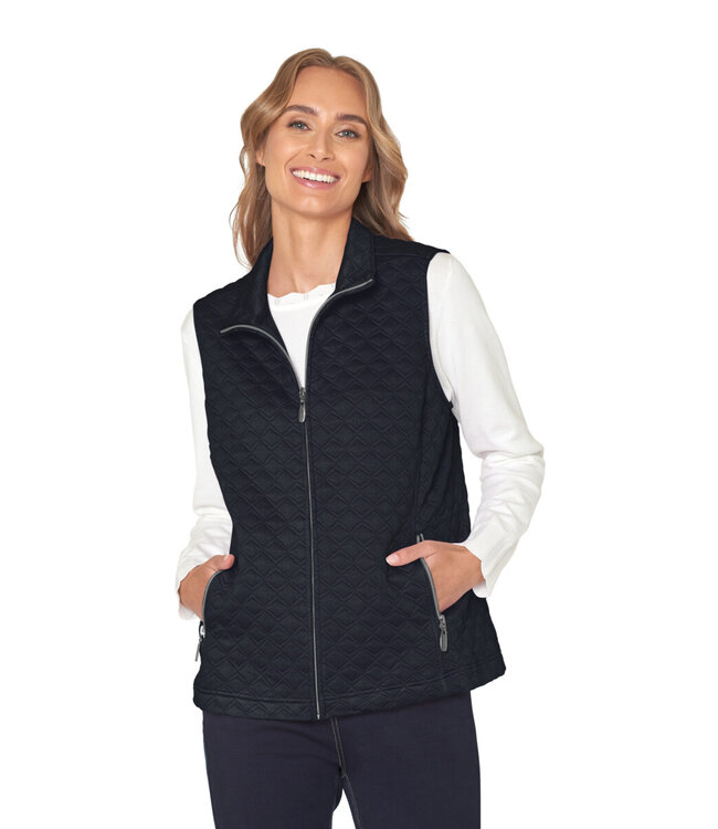 dames gilet met ritssluiting