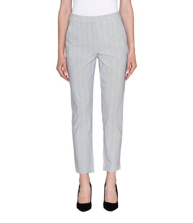 strech broek met print qubix