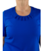 blouson Origami effen kobaltblauw