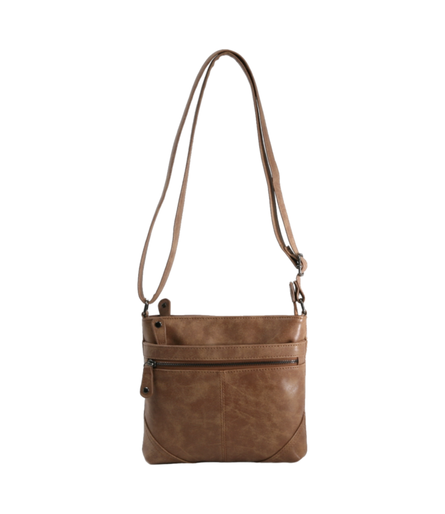 schoudertas kunstleer "Martinique" hoog