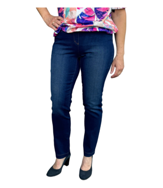 Sensia dames spijkerbroek "Patti" met lichte wassing indigo