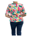 blouson paint multicolor
