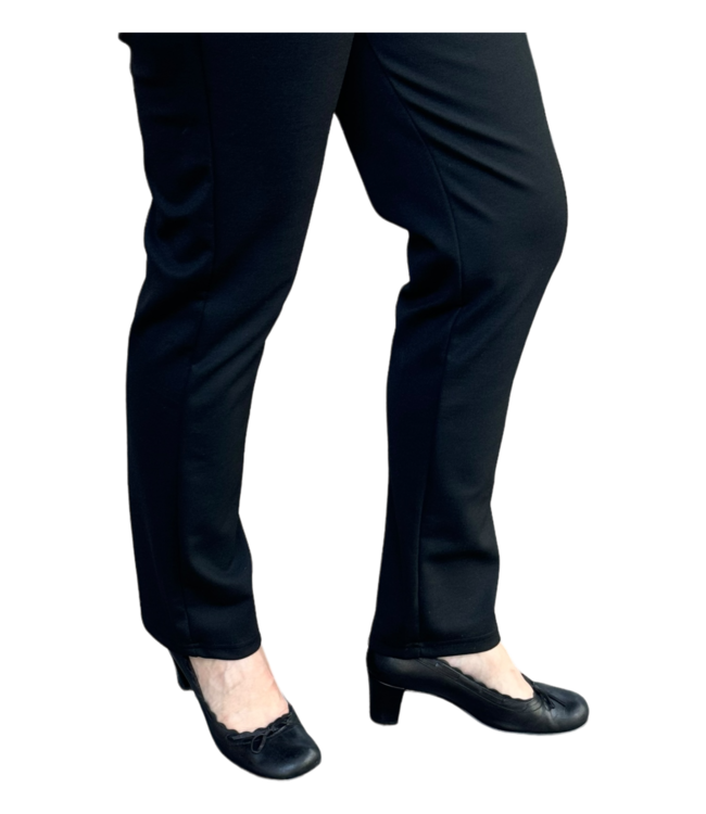 stretch broek jersey recht model