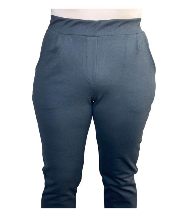 stretch broek jersey recht model