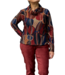 blouson pullover "lines" multicolor