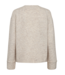dames trui knopen zijkant beige "Mulle"