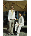 dames trui knopen zijkant beige "Mulle"