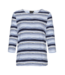 blouson shirt streepjes blauw