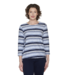 blouson shirt streepjes blauw