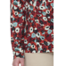 shirt met turtel en fantasy print koraal