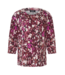dames t- shirt koraalprint fuchsia Jensen
