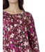 dames t- shirt koraalprint fuchsia Jensen