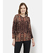 blouson met elastiek "Party" bruin
