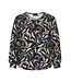 blouson shirt met print multicolor