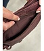 riem- en schoudertasje leer burgundy Bull & Hunt