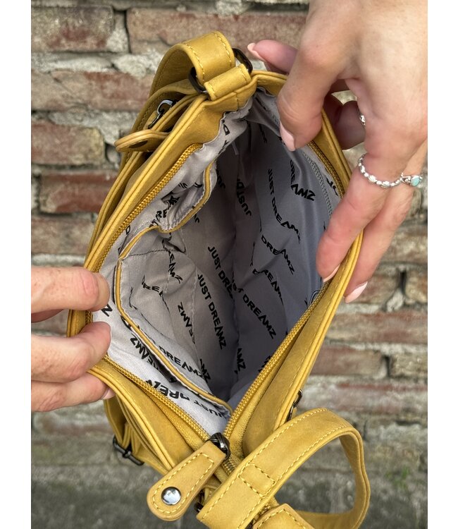 schoudertas kunstleer "Martinique" hoog