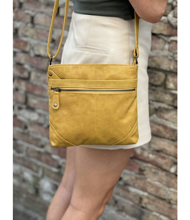 schoudertas kunstleer "Martinique" hoog