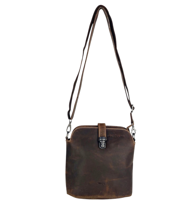 schoudertas dames buffelleer