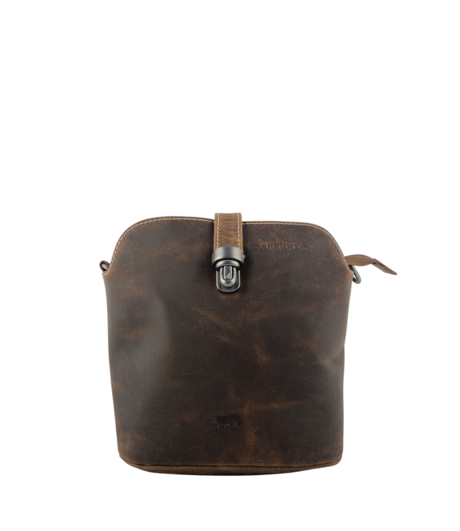 schoudertas dames buffelleer