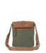 stoere unisex schoudertas in leer en canvas Stefan