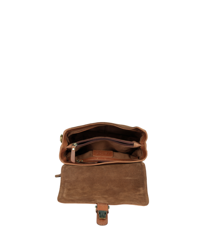 leren schoudertas dames Emilia (Satchel bag) Bellicci