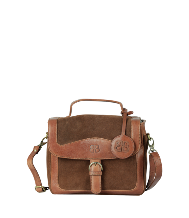 leren schoudertas dames Emilia (Satchel bag) Bellicci