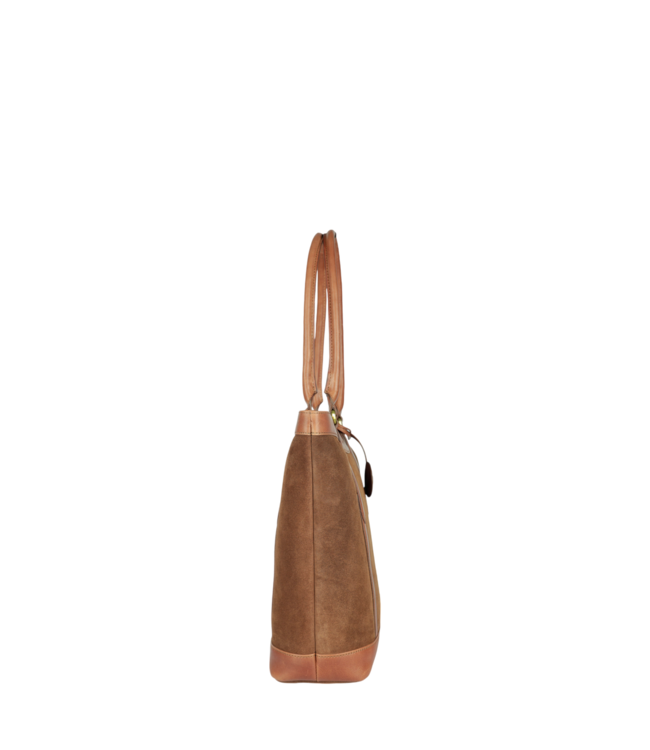 leren dames shopper Ember (suède) Bellicci