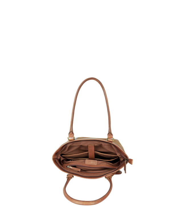 leren dames shopper Ember (suède)