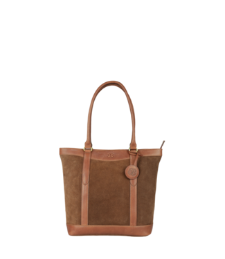 Bellicci leren dames shopper Ember (suède) Bellicci