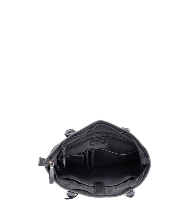 leren dames shopper Ember (suède)