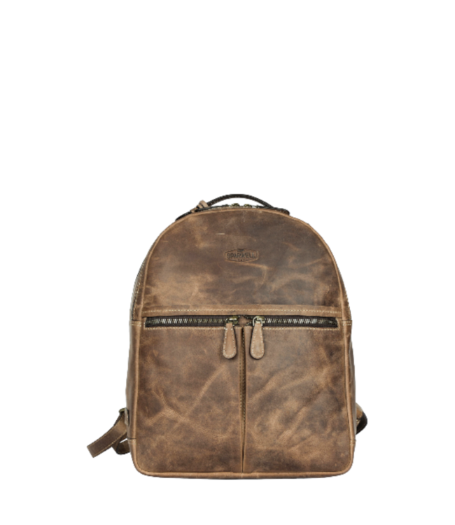 vintage buffel leren dames rugzak "Tory" Sparwell