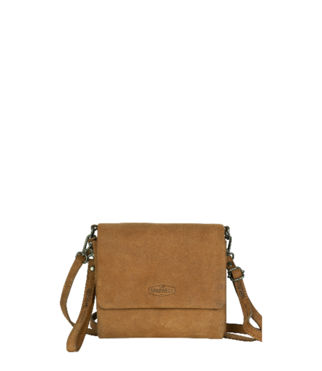 chique leren dames tas (clutch) "Adele" Sparwell