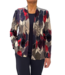 twinset (2in1) hexagon blauw- rood