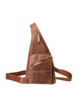 Leather Design leren crossbody tas hunter Leather Design