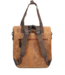 kleine leren dames rugzak canvas hipster Hunter (rolltop)