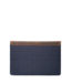laptop sleeve van jeans en hunterleer